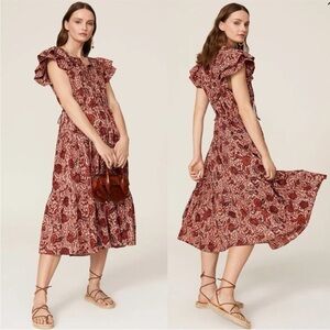 Ulla Johnson Zuma Midi Dress